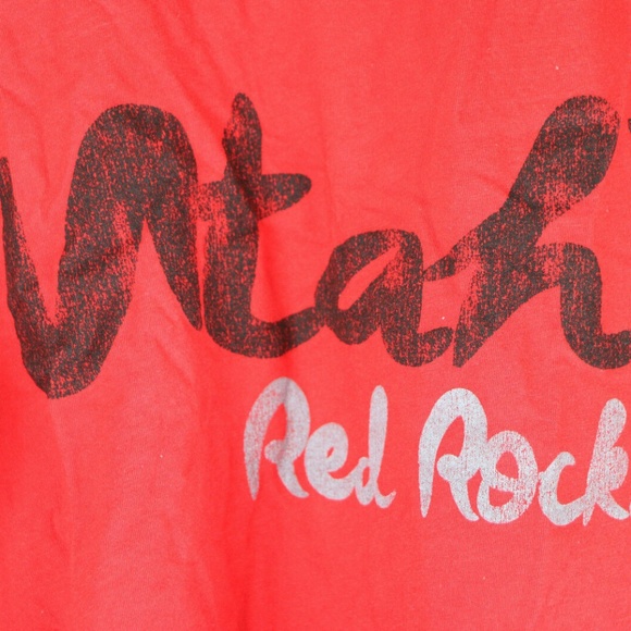 Utah Utes Women's Racer Back Tank Top (Red) - Picture 2 of 3